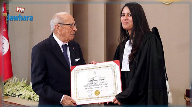 صاحبة أفضل معدّل في المعهد الأعلى للمحاماة : وتحقّق الحلم..