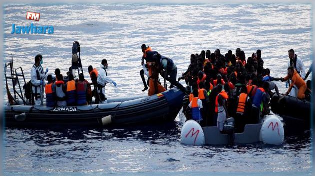 إنقاذ 574 مهاجرا غير نظامي قبالة السواحل الليبية