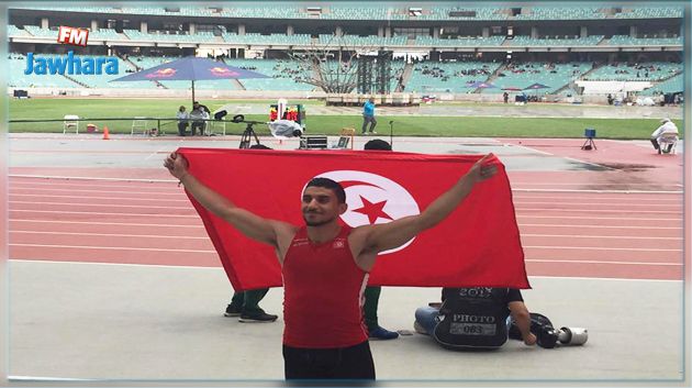 محمد امين رمضانة يمنح تونس ذهبيتها الثانية في البطولة الافريقية لالعاب القوى
