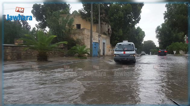 كميات الأمطار المسجلة بعدد من الولايات