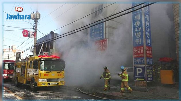 حريق يلتهم 9 أشخاص بمستشفى في تايوان