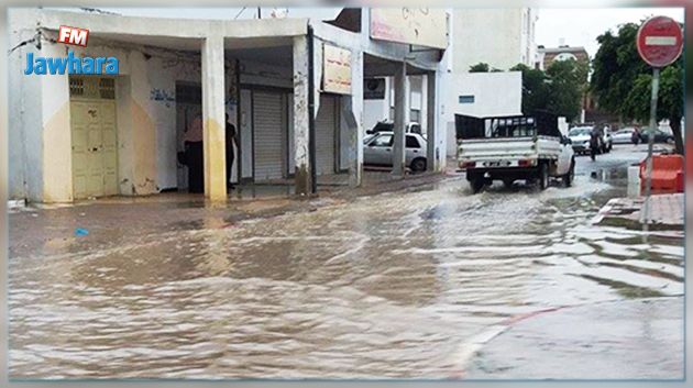 كميات الأمطار المسجلة بعدد من الجهات