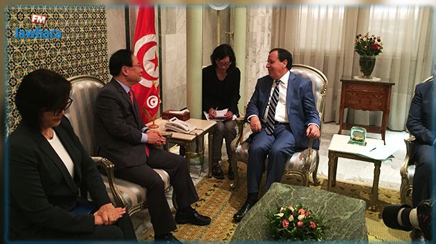 وزير الخارجية يستقبل نائب رئيس البرلمان الكوري