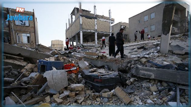 زلزال عنيف يضرب إيران