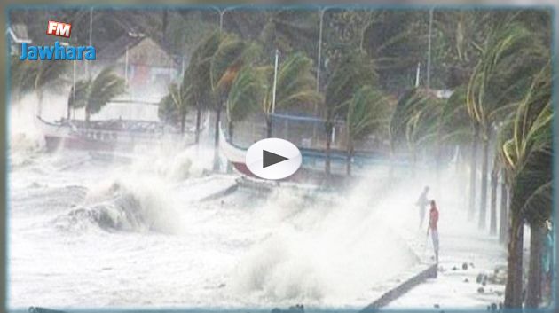 بالفيديو : إعصار 