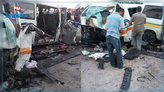 اصطدام سيارتي نقل ريفي في الفحص : ارتفاع عدد الضحايا إلى 9 قتلى