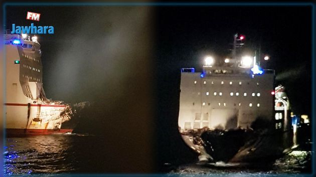 الشركة التونسية للملاحة : عملية فصل السفينتين تمت بالوسائل الذاتية لسفينة 'أوليس'