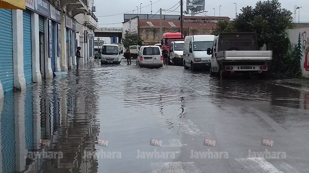 شوارع العاصمة بعد أمطار ليلة البارحة