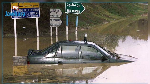 الفيضانات تهدد 15 ولاية جزائرية بالغرق