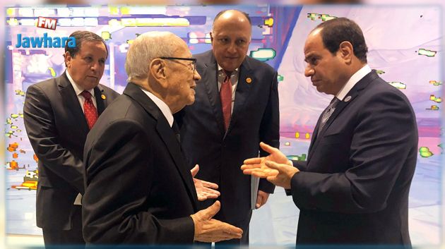 السبسي يلتقي السيسي في برلين