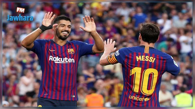 سواريز أفضل لاعب في الليغا لشهر أكتوبر