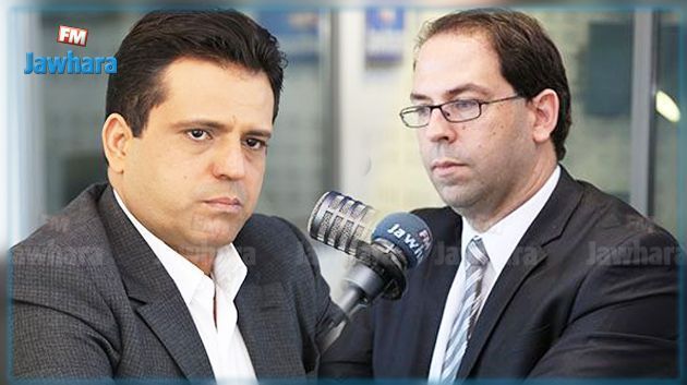 أنس الحطاب : نداء تونس تبنى سياسيا القضية التي رفعها الرياحي ضد الشاهد