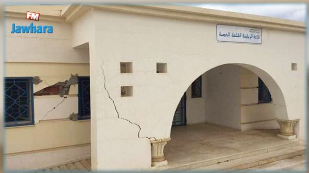 قاعة رياضة مهددة بالسقوط بعد شهر من إنجازها : والي الكاف يوضّح