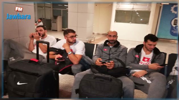 وصول المنتخب الوطني لكرة السلة إلى لواندا