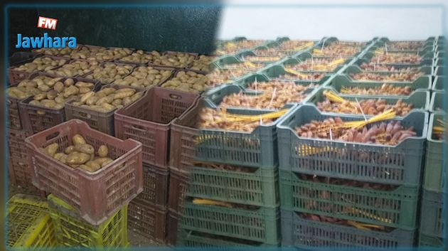 سوسة : حجز أطنان من البطاطا والدقلة خلال حملة ضد الممارسات الاحتكارية