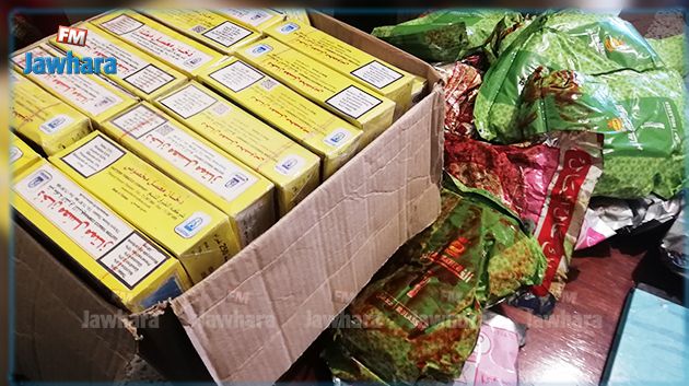 جندوبة : مداهمة 3 مستودعات للسجائر المهربة