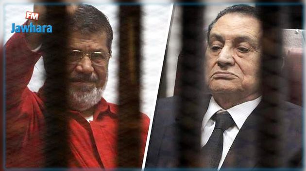 اليوم : مبارك ومرسي وجها لوجه لأول مرّة