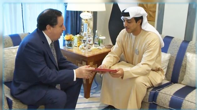 وزير الخارجية يسلم دعوة لرئيس الإمارات للمشاركة في القمة العربية 