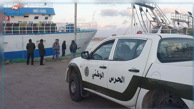 حملة أمنية لوحدات المنطقة البحرية للحرس الوطني بقابس