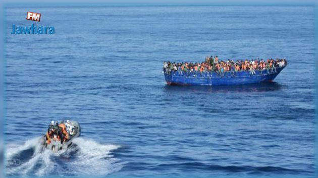 بينهم أطفال ونساء : إنقاذ 23 مهاجرا قبالة سواحل زوارة في ليبيا