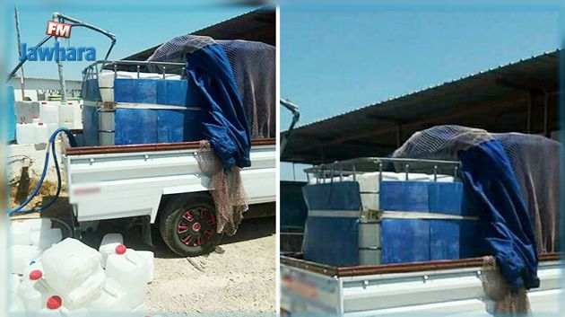 المنستير : حجز 10 آلاف لتر من مياه الشرب مجهولة المصدر