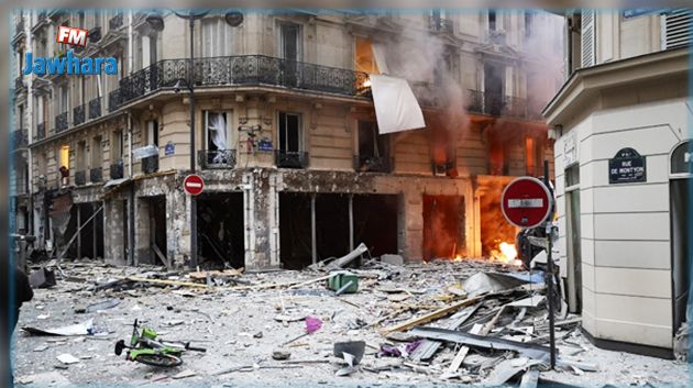 انفجار قوي وسط باريس