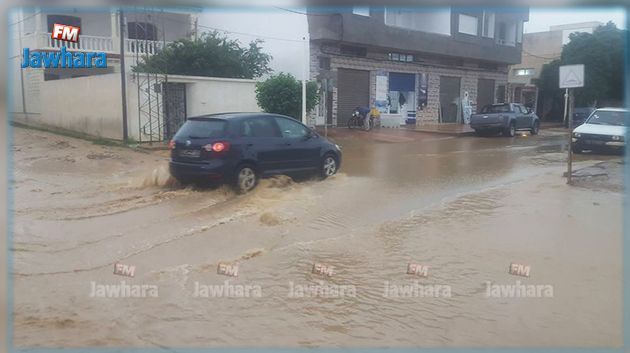 جندوبة : المياه تغمر عدّة منازل