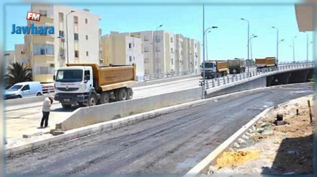 تحويل جزئي لحركة المرور على مستوى الطريق الشعاعية X4 بولاية تونس 