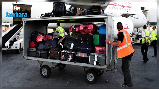 وزير النقل : 550  'bagagistes' بمطار قرطاج..  أقل من 20 منهم يباشرون العمل!