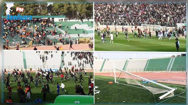 إيقافات في صفوف الجماهير بعد أحداث مباراة مولدية وجدة و نهضة بركان