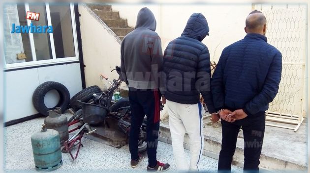 جندوبة : عصابة سرقات روعت الأهالي في قبضة الأمن