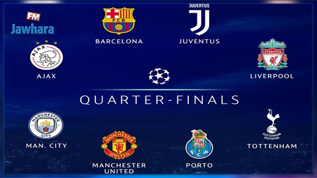 قرعة دوري أبطال أوروبا : برشلونة يصطدم بالمان يونايتد في ربع النهائي