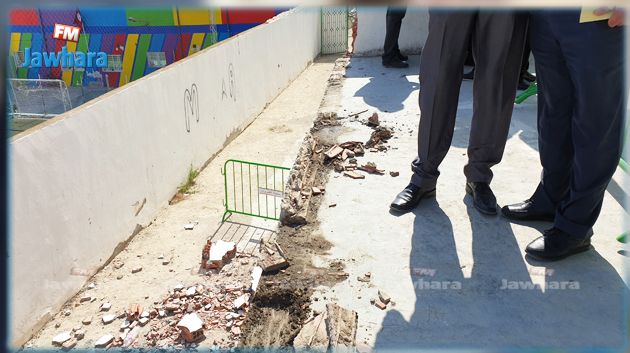   النيابة العمومية تفتح تحقيقا في حادثة سقوط جدار قاعة عزيز ميلاد