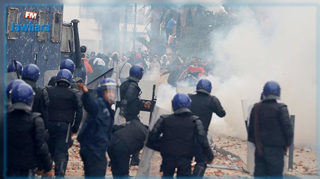 احتجاجات الجزائر : الأمن يتدخل بـ