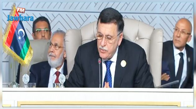 السراج يدعو الى توافق عربي تجاه الأزمة الليبية