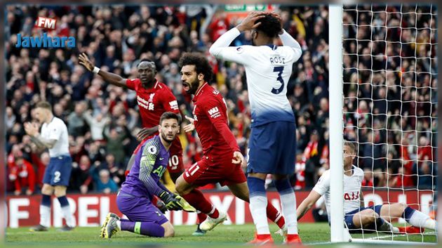 ليفربول يفوز على توتنهام و يعود إلى صدارة الدوري الإنقليزي