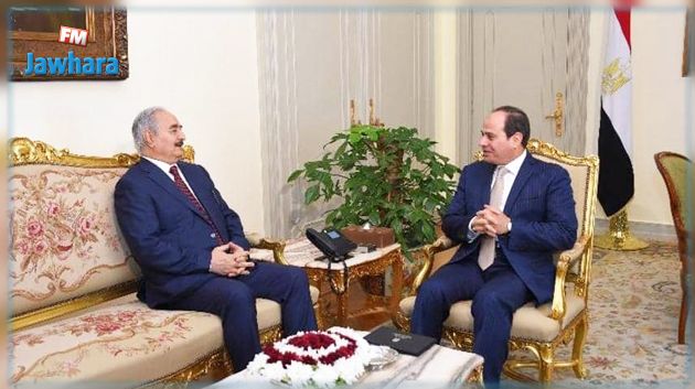 السيسي يلتقي حفتر