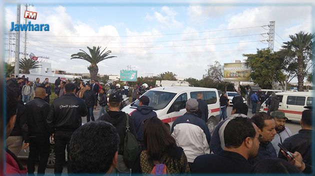 بنزرت : تدخّل الأمن لإقناع المحتجين بفتح الطّرقات 