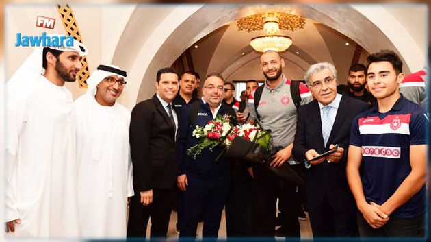 وصول وفد النجم الساحلي إلى مدينة العين الاماراتية