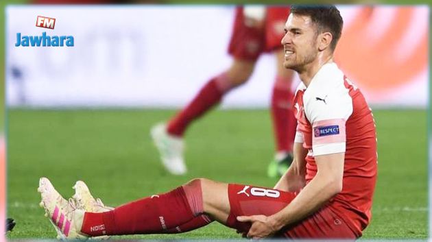 الاصابة تنهي موسم لاعب الارسنال ارون رامسي