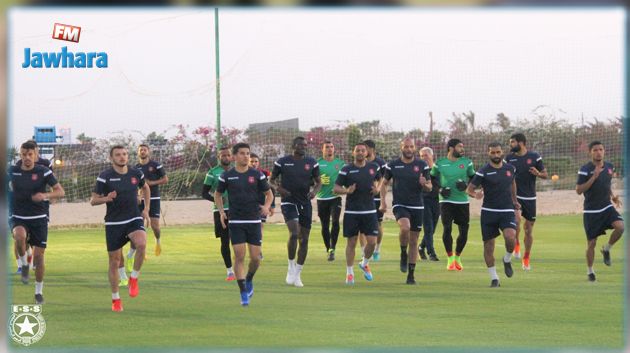 النجم يواصل التحضيرات لمواجهة الهلال السوداني
