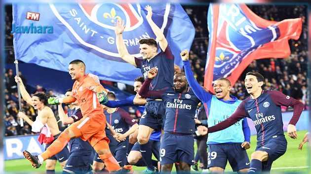 باريس سان جيرمان بطلا للدوري الفرنسي للمرة الثامنة في تاريخه