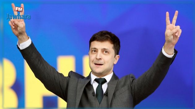  ممثل كوميدي رئيسا لأوكرانيا