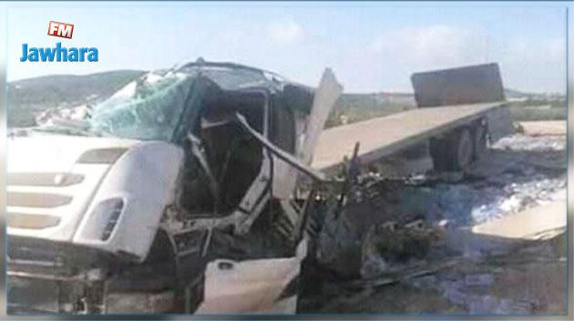 حادث مرور يودي بحياة سائق شاحنة ثقيلة