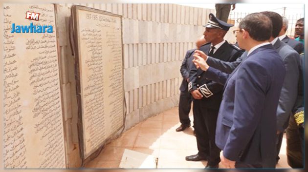 وزير الداخلية يشرف على موكب احياء ذكرى معركة رمادة بتطاوين