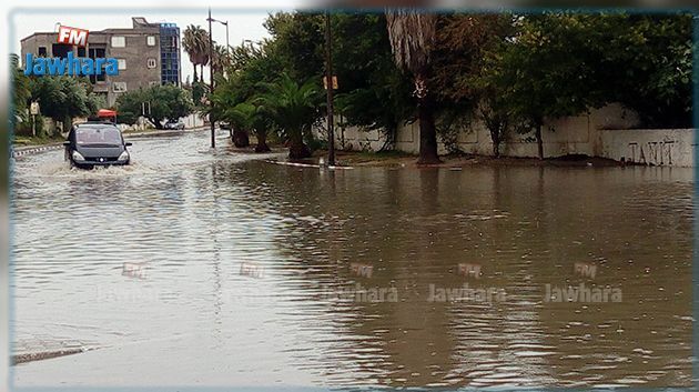 انقطاع حركة المرور بالطريق الوطنية رقم 17