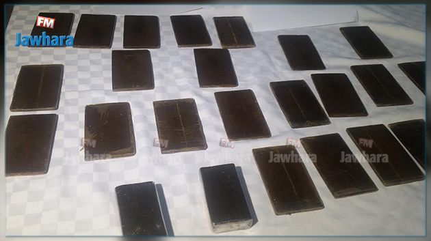 الطريق الرابطة بين الفحص وسليانة : ضبط شخصين بحوزتهما 20 صفيحة