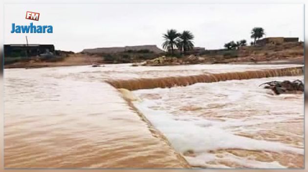 في تطاوين : أمطار طوفانية تتسبب في نفوق أغنام