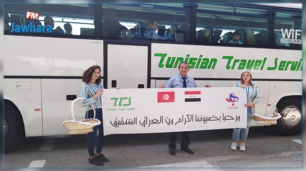 TTS تستقبل أوّل رحلة سياحية غير منتظمة عبر الخطوط الجوية العراقية منذ 28 سنة  