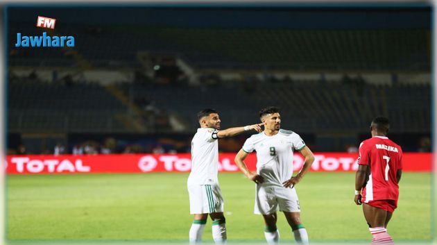 المنتخب الجزائري يحقق فوزه الأول في الكان